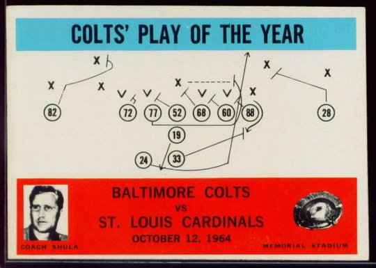 14 Colts Play Card
